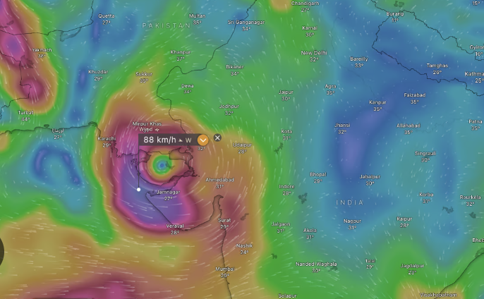 Cyclone Asna: