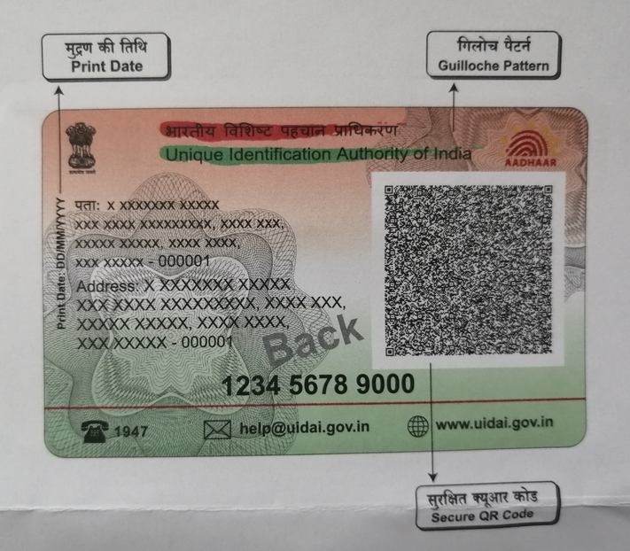 aadhar card update