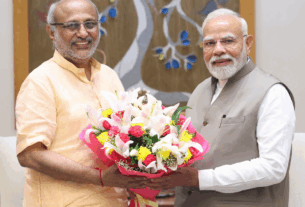 PM Modi-CP Radhakrishnan Meeting