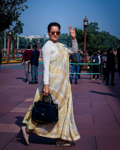 Kanganas Parliament Look