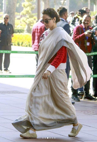 Kanganas Parliament Look