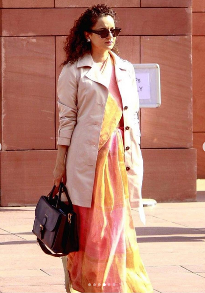 Kanganas Parliament Look