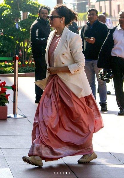 Kanganas Parliament Look