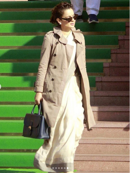 Kanganas Parliament Look