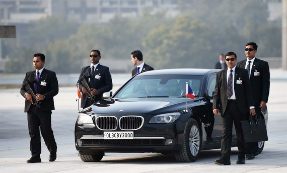 World Leaders Black Car