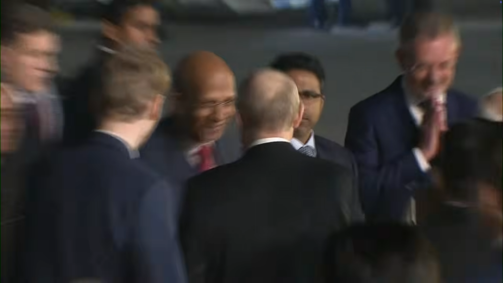 Russian President Putin in India