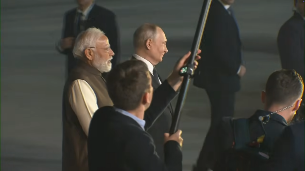 Russian President Putin in India