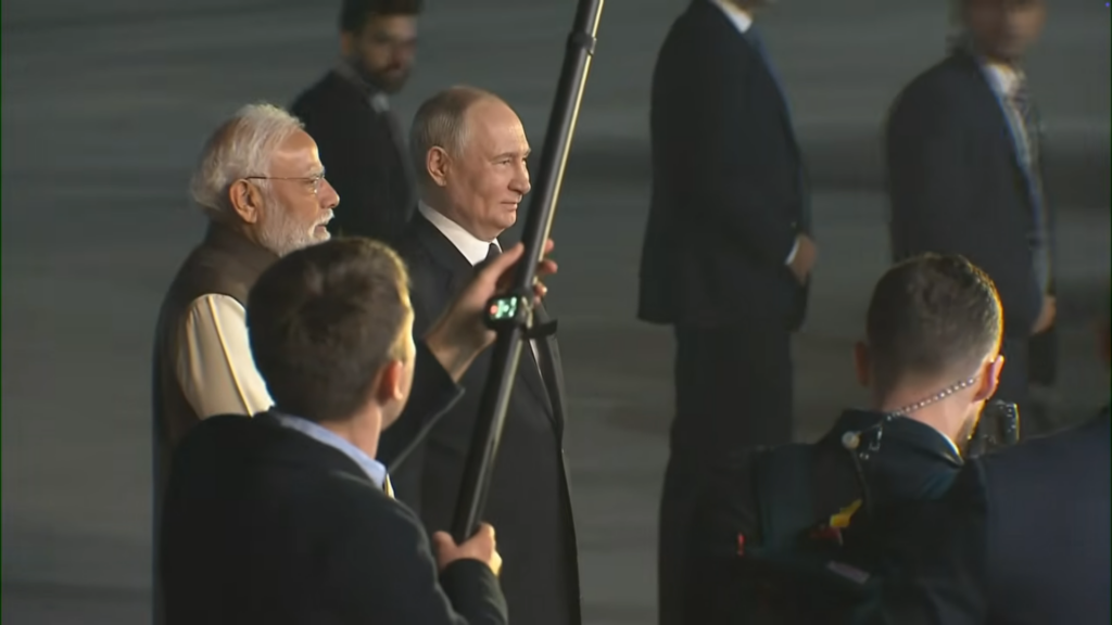 Russian President Putin in India