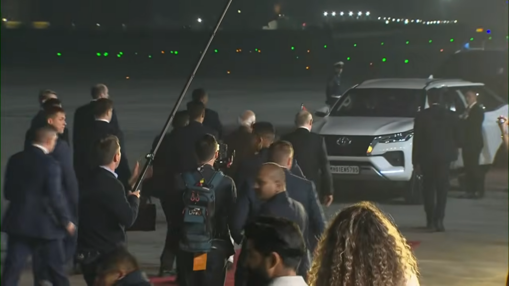 Russian President Putin in India