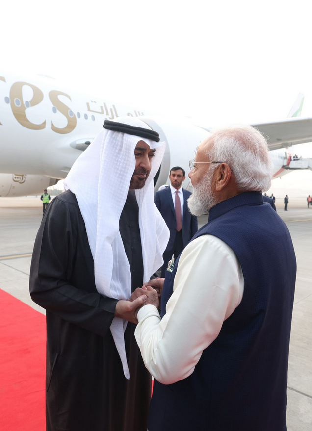UAE President India Visit
