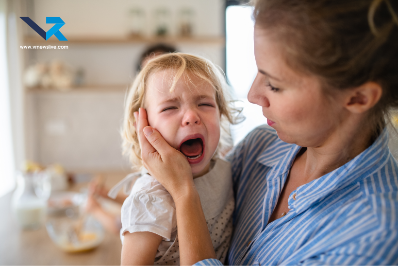 Toddler Tantrums with Mom