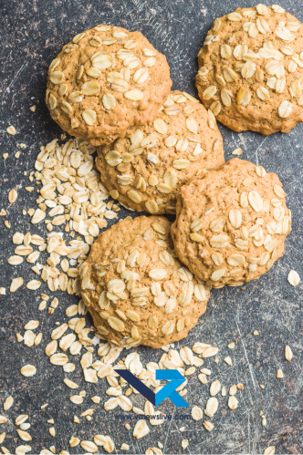 Oats Banana Cookies