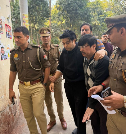 Kanpur Lamborghini Crash