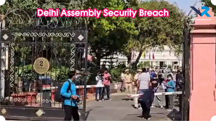 Delhi Assembly Security Breach