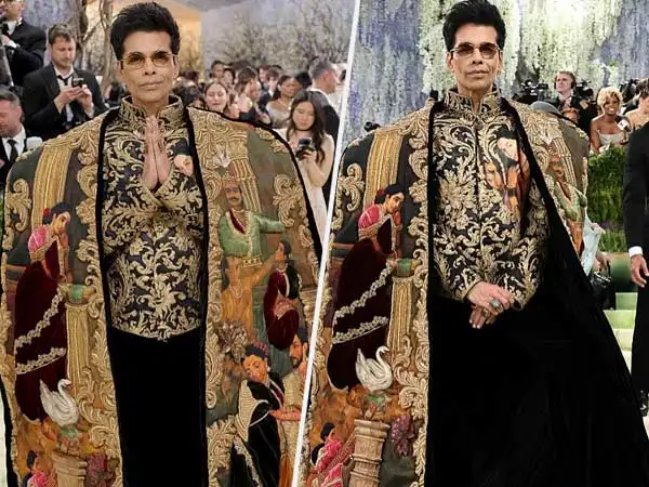 Karan Johar in The MET