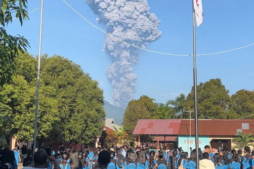 Indonesia Volcano