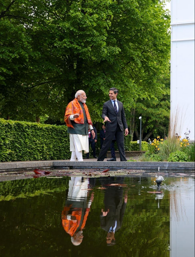 PM Modi Rob Jetten meeting