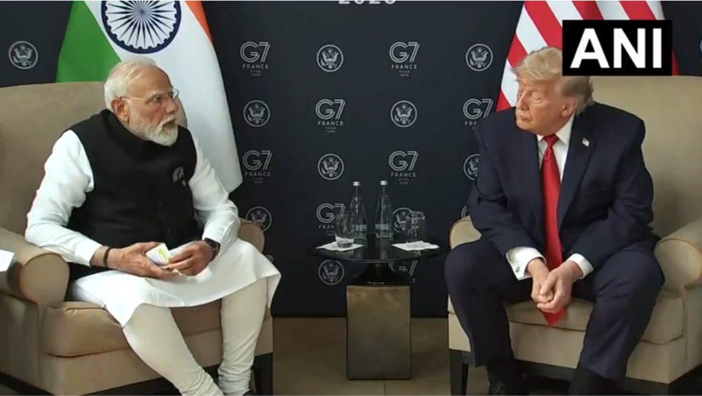 Modi Trump Meeting