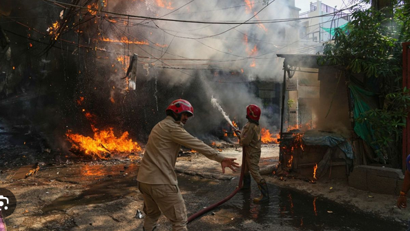 Delhi Hotel Fire