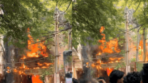 Delhi Hotel Fire