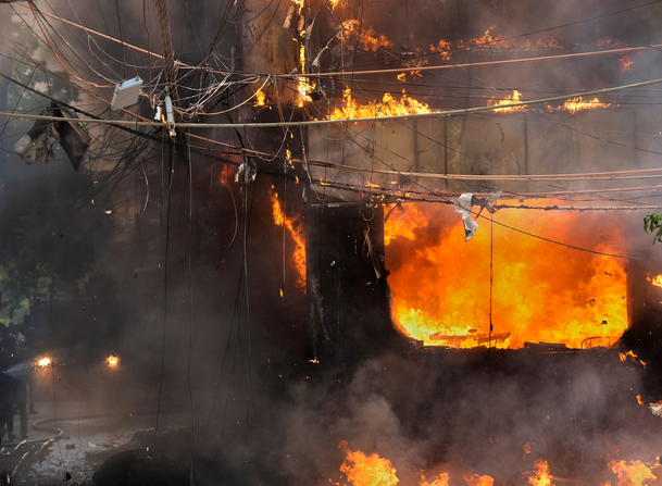 Delhi Hotel Fire