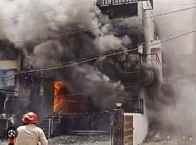 Delhi Hotel Fire