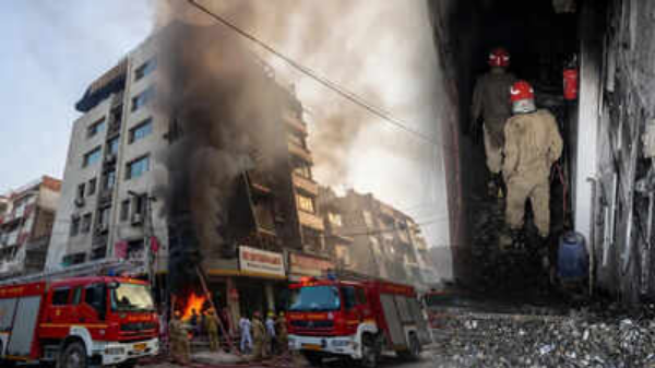 Delhi Hotel Fire