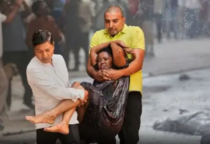 Delhi Hotel Fire