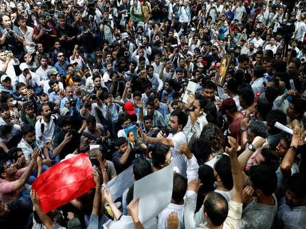 Cockroach Janta Party Protest