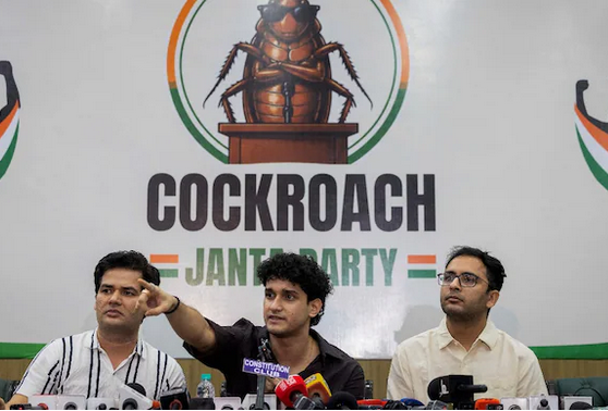 Cockroach Janta Party Protest