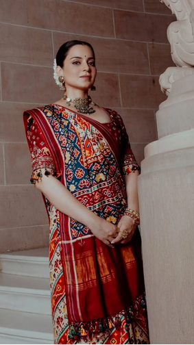 Kangana Ranaut Gujarati Look