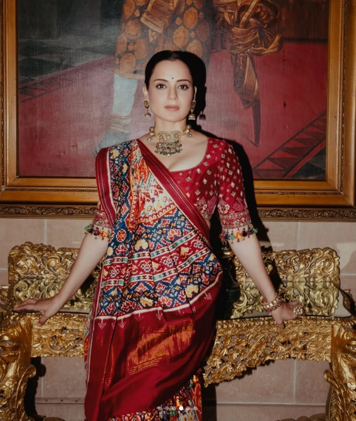 Kangana Ranaut Gujarati Look