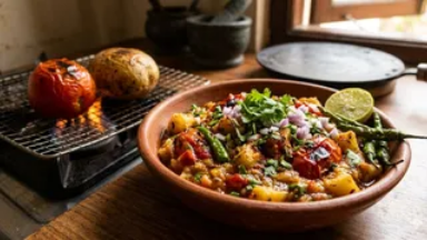 Aloo Tamatar Bharta Recipe