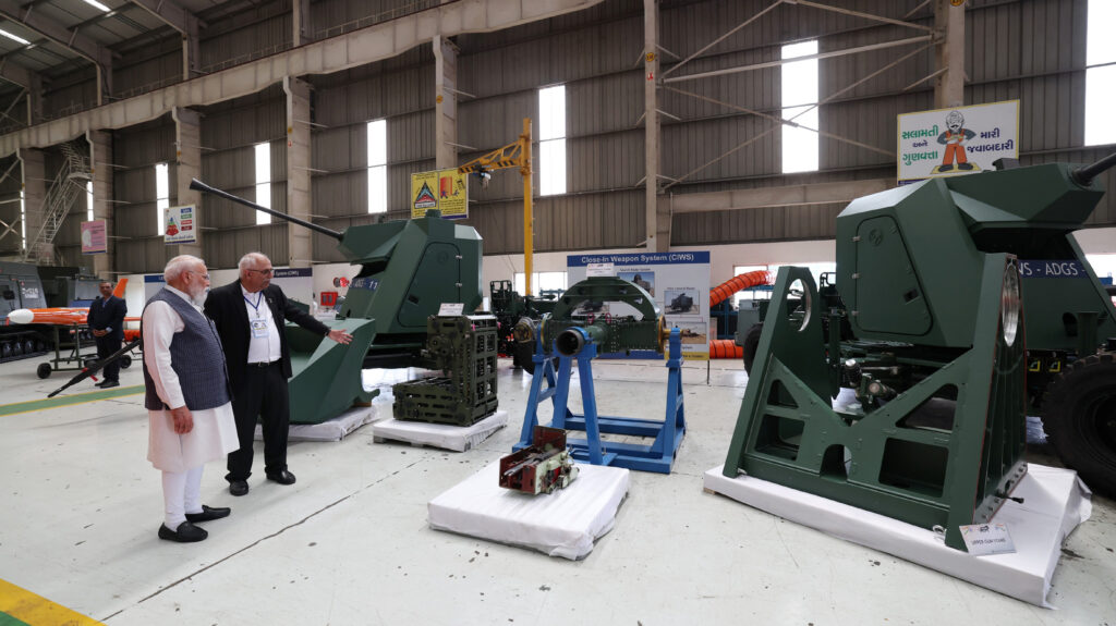 PM visits L&T plant at Hazira, in Surat, Gujarat on June 05, 2026.